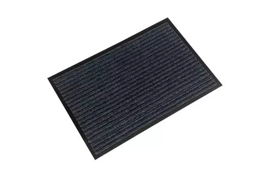 Придверный коврик, полиэстер, 40*60 см, серый