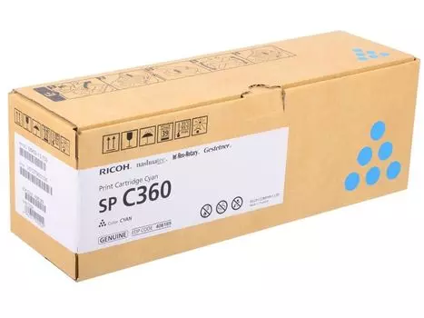 Принт-картридж тип SP C360X голубой (9K, только для МФУ) Ricoh SP C361SFNw