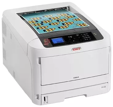 Принтер OKI C824DN цветной светодиодный; А4-26/26 ppm, A3-14/14 ppm,1200x600dpi, USB 2.0, сеть, дуплекс