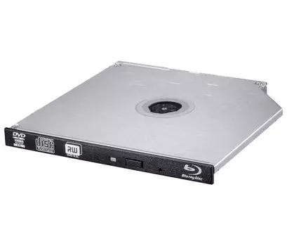 Привод Blu-Ray-RW LG BU40N черный SATA ultra slim