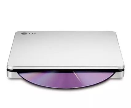 Привод DVD-RW LG GP70NS50 серебристый USB ultra slim