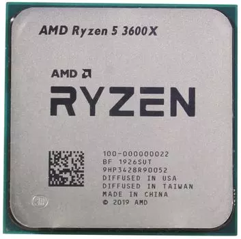 Процессор AMD Ryzen 5 3600X AM4 Tray (100-000000022) Витринный образец