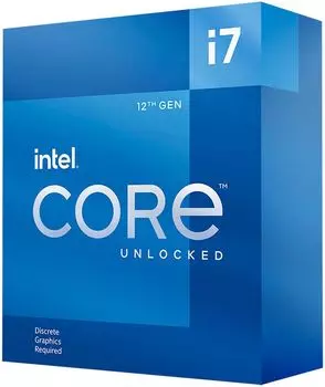 Процессор Intel Core I7-12700KF S1700 BOX (BX8071512700KF S RL4P)