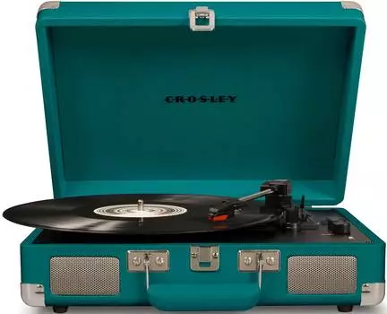 Проигрыватель виниловых дисков Crosley Cruiser Deluxe (CR8005D-TL) синий