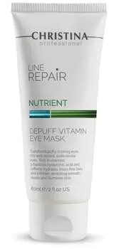 Противоотечная маска для кожи вокруг глаз Christina Line Repair Nutrient Depuff Vitamin Eye Mask 60 мл