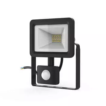 Прожектор светодиодный Elementary 20Вт 1380лм IP65 6500К с датчиком движения Gauss 628511320