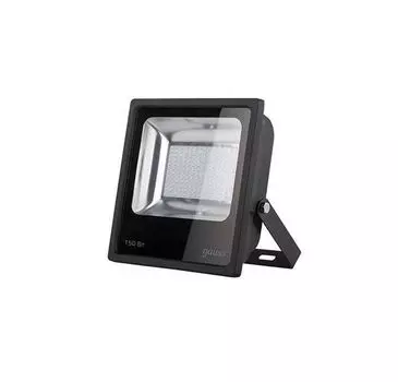 Прожектор светодиодный Elementary LED 150Вт IP65 6500К черн. Gauss 613100150