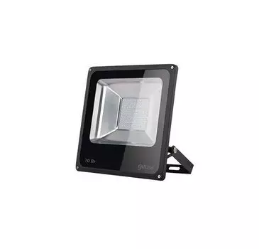 Прожектор светодиодный Elementary LED 70Вт IP65 6500К черн. Gauss 613100370