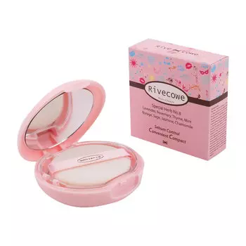 Пудра для лица Rivecowe Beyond Beauty Sebum Control Convenient Compact, 9 гр