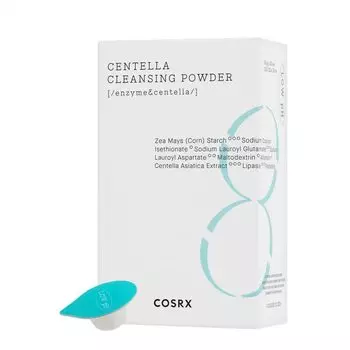 Пудра очищающая с экстрактом центеллы COSRX Low pH Centella Cleansing Powder 0,4*30 г