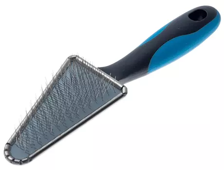 Пуходерка DeLiGHT 368333 металлическая треугольная мягкий корд