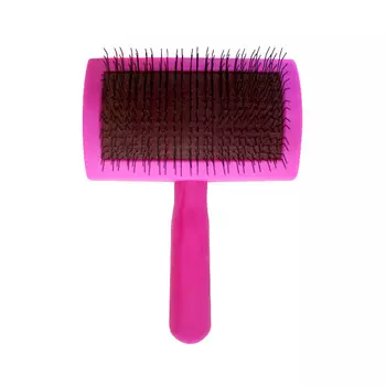 Пуходерка пластмассовая большая без капли 10,5*16 см 23051