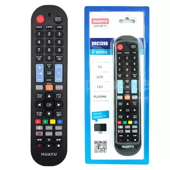 Пульт ДУ Huayu для Samsung URC1398 под любой Samsung SMART LCD TV