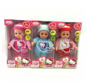 Пупс Карапуз "Hello Kitty" 18 см арт.SB18001-RU