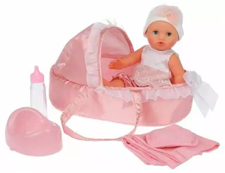 Пупс Mary Poppins "Уроки заботы" 30см с переноской арт.451357