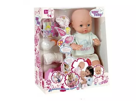 Пупс с аксессуарами на батарейках в коробке 30666-6/43216