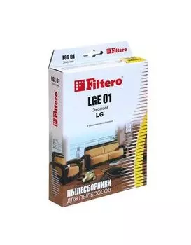 Пылесборники Filtero LGE 01 Эконом бумажные (4пылесбор.)