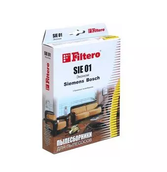 Пылесборники Filtero SIE 01 Эконом бумажные (4пылесбор.)