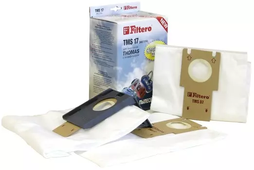 Пылесборники Filtero TMS 17 Стартовый пятислойные (2пылесбор.+фильтр)