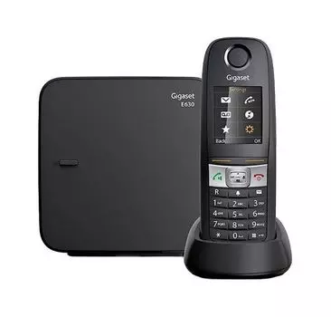 Радиотелефон Gigaset E630 черный