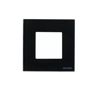 Рамка 1-м 2мод. Zenit антрацит ABB 2CLA227100N1801