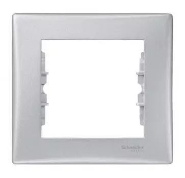 Рамка 1-м Sedna алюм. SchE SDN5800160