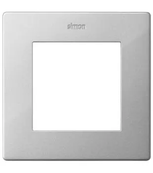 Рамка 1-м Simon24 алюм. 2400610-033