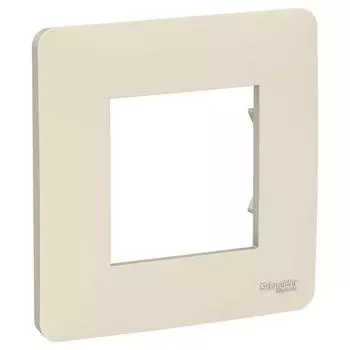 Рамка 1-м UNICA STUDIO беж. SchE NU200244