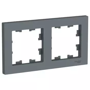 Рамка 2-м ATLAS DESIGN универс. грифель SchE ATN000702