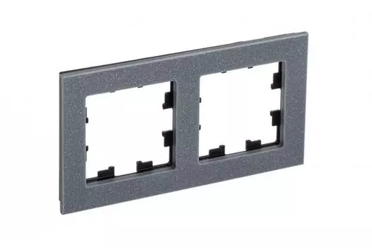 Рамка 2-м ATLASDESIGN NATURE мрамор айс грей SchE ATN343202