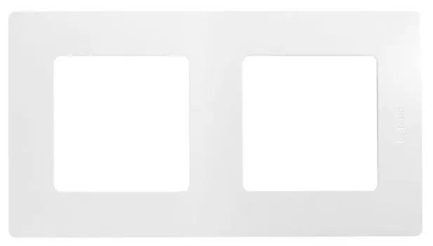 Рамка 2-м Etika бел. Leg 672502