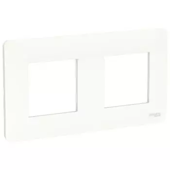 Рамка 2-м UNICA STUDIO бел. SchE NU200418