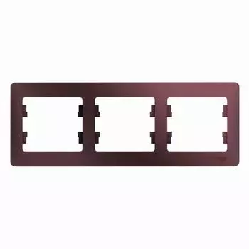 Рамка 3-м Glossa горизонт. баклажан. SchE GSL001103