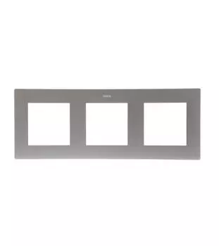 Рамка 3-м Simon24 алюм. 2400630-033