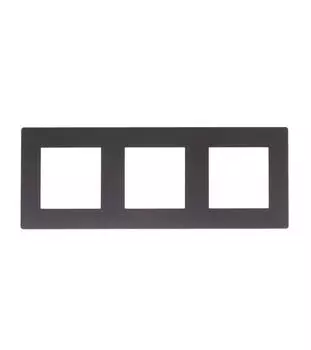 Рамка 3-м Simon24 графит 2400630-038