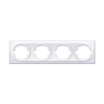 Рамка 4-м Florence бел. 1E52401300 OneKeyElectro 2172785