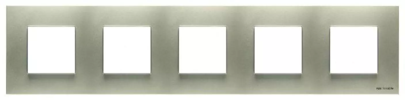 Рамка 5-м 10мод. Zenit шампань ABB 2CLA227500N1901