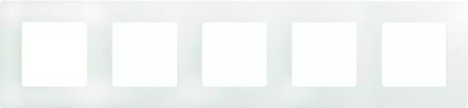 Рамка 5-м Etika бел. Leg 672505