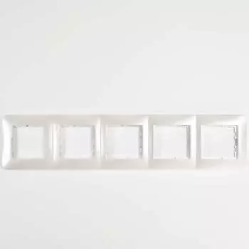 Рамка 5-м KARINA LIFE горизонт. жемчуж./бел. перламутр. LEZARD 708-3000-150