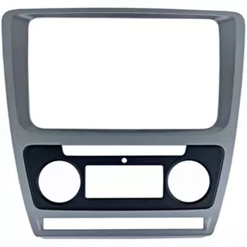 Рамка переходная Intro RSC-8676 A-SL Skoda Octavia(A5) 04-13 для CHR-8676 silver