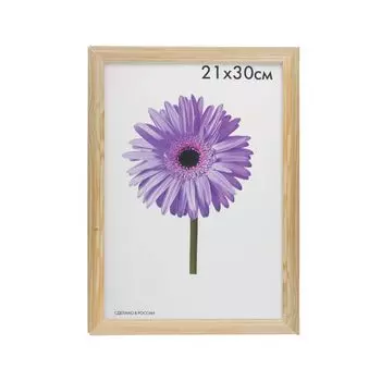 Рамка премиум 21х30 см, дерево, багет 26 мм, Linda, светлое дерево, 0065-8-0000