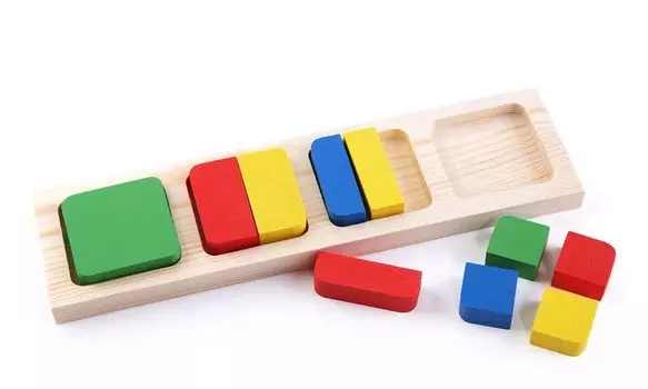 Рамка-вкладыш Томик 332 Геометрия Квадрат