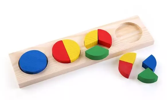 Рамка-вкладыш Томик 342 Геометрия Круг