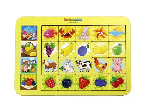 Рамка-вкладыш WOODLANDTOYS 093101 Ассоциации 1