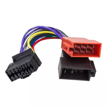 Разъем Incar CON-SON-01W (Sony, JVC) c ISO-гнездом