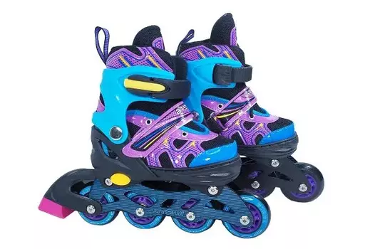 Раздвижные роликовые коньки для детей ATEMI, размер 27-30, AJIS-19.02