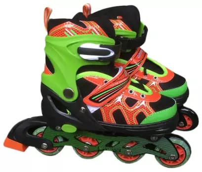 Раздвижные роликовые коньки для детей ATEMI, размер 27-30, AJIS-19.03