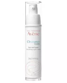 Разглаживающий ночной крем для лица Avene "CLEANANCE WOMEN" Night cream, 30 мл