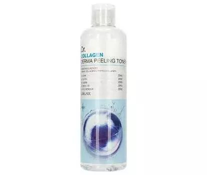 Разглаживающий отшелушивающий тонер Lebelage с коллагеном, 310мл