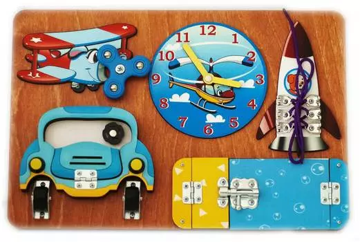 Развивающая доска Нескучные игры №10 "Транспорт" арт.8269 /10